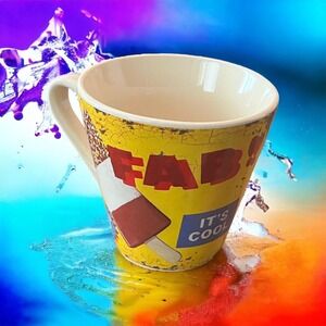 A Rare Wiscombe Art Mug “FAB” ITS COOL! US Shipper